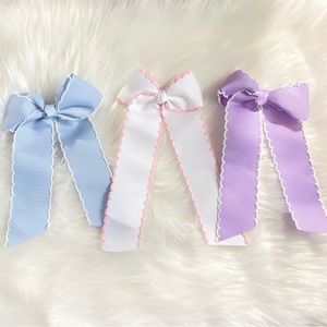 Moonstitch Hairbows with Alligator Clips - New